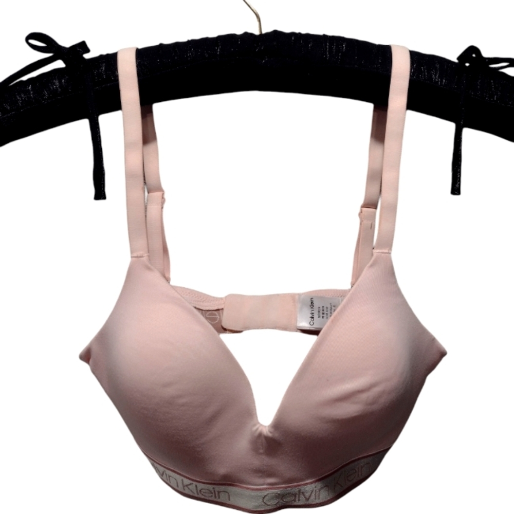 CALVIN KLEIN Women's Crystal Pink S/P/CH Bra.
